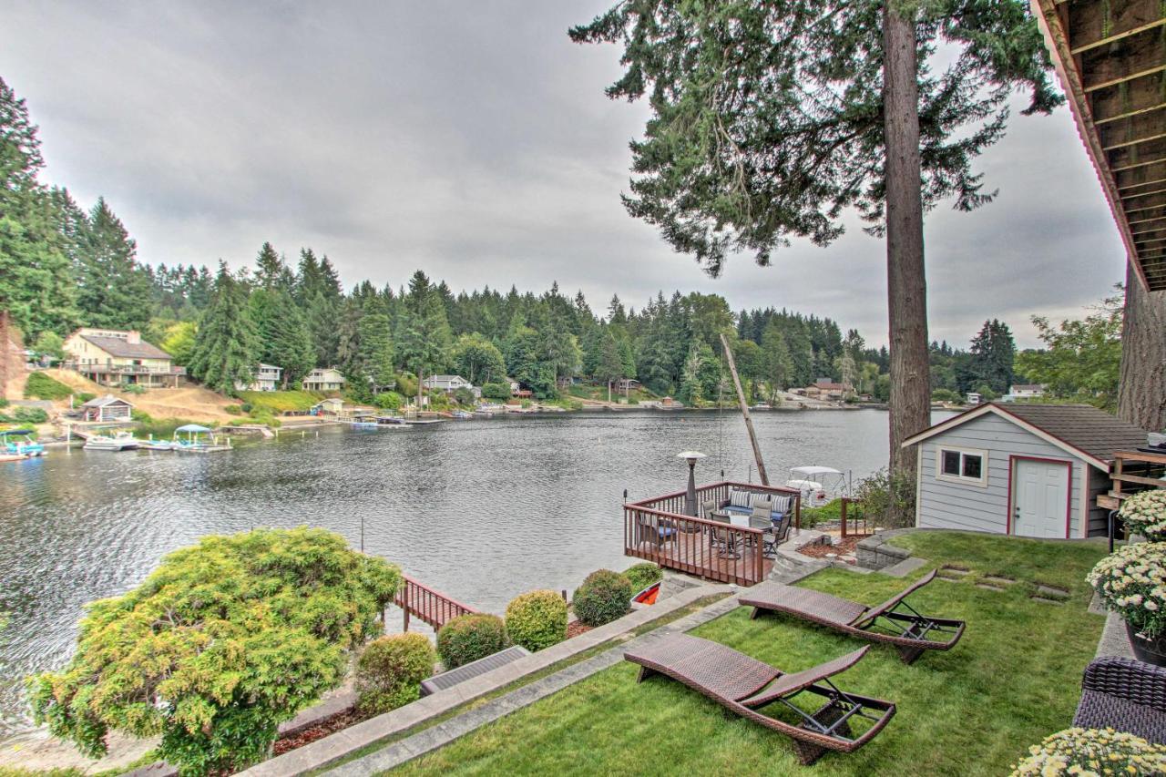 The Peacock House - Waterfront Home With Hot Tub! Olympia Exterior photo
