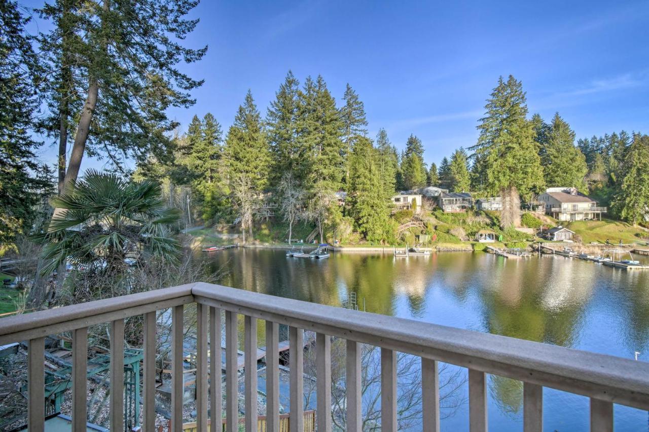 The Peacock House - Waterfront Home With Hot Tub! Olympia Exterior photo
